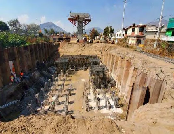 Excavación de gran profundidad y trabajos de cimentación